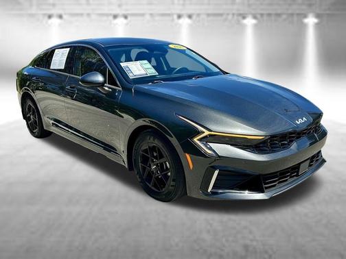 Gray 2025 Kia K5 LXS