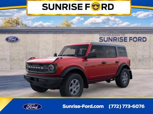 Ruby Red Metallic 2026 Ford Bronco Big Bend