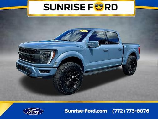 Azure Gray Metallic 2023 Ford F-150 Raptor