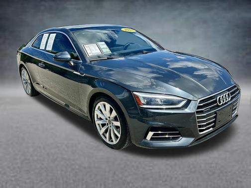 Manhattan Gray Metallic 2018 Audi A5 2.0T Premium Plus