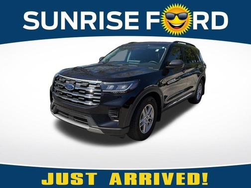 Black Metallic 2025 Ford Explorer Active