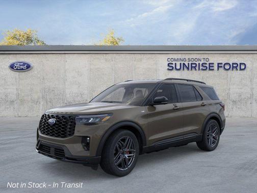 Gray 2026 Ford Explorer ST-Line