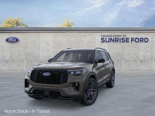 Gray 2026 Ford Explorer ST-Line