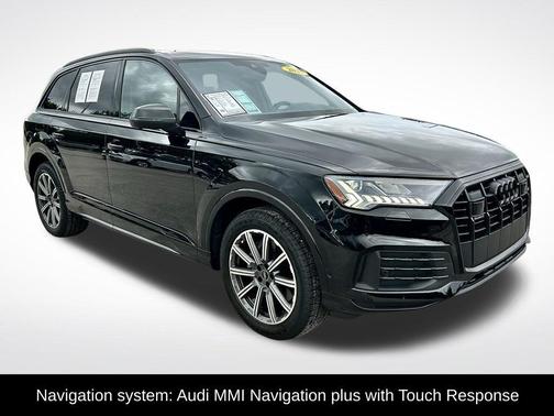 Mythos Black Metallic 2023 Audi Q7 45 Premium Plus