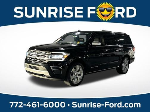 Black Metallic 2023 Ford Expedition Max Platinum