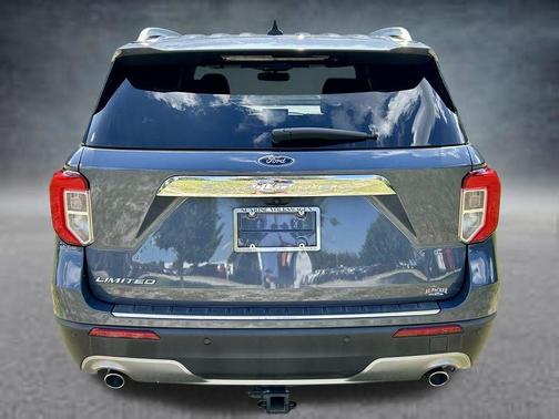 Blue Metallic 2021 Ford Explorer Limited
