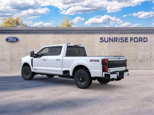 White Metallic 2026 Ford F-250 Platinum