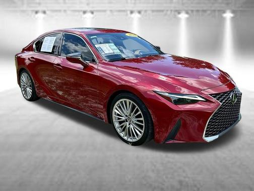 Matador Red Mica 2022 Lexus IS 300 Base