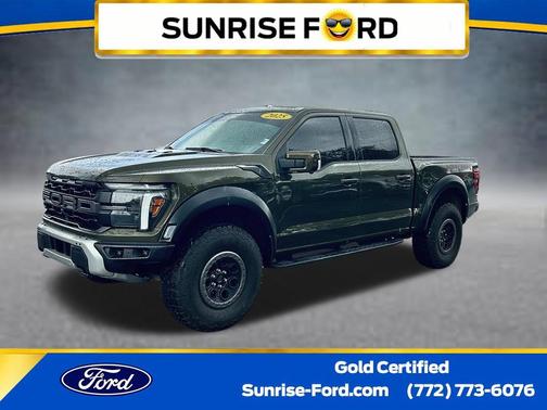Green 2025 Ford F-150 Raptor