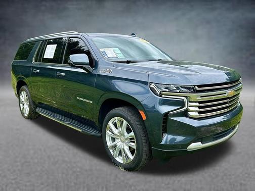 Shadow Gray Metallic 2021 Chevrolet Suburban High Country