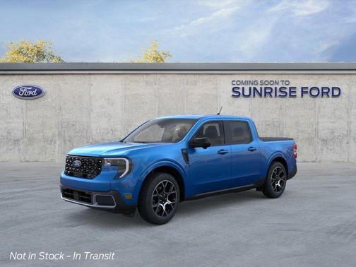 Blue 2026 Ford Maverick Lariat