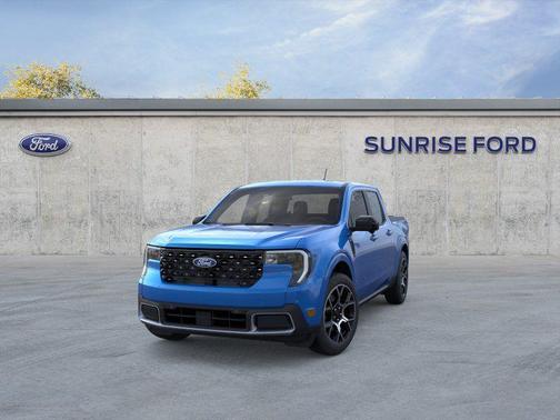 Blue 2026 Ford Maverick Lariat