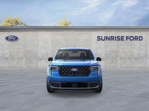 Blue 2026 Ford Maverick Lariat