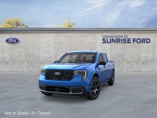 Blue 2026 Ford Maverick Lariat