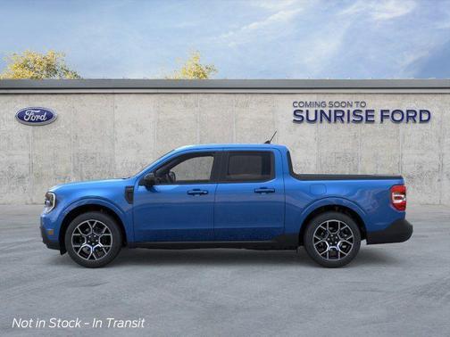 Blue 2026 Ford Maverick Lariat
