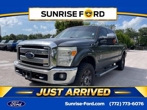 Magnetic Metallic 2015 Ford F-250 Lariat