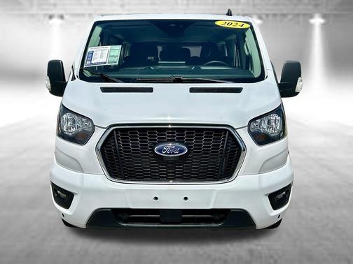 Oxford White 2024 Ford Transit-350 XLT
