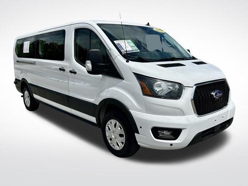 Oxford White 2024 Ford Transit-350 XLT