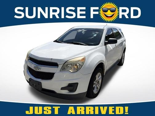 Summit White 2010 Chevrolet Equinox LS
