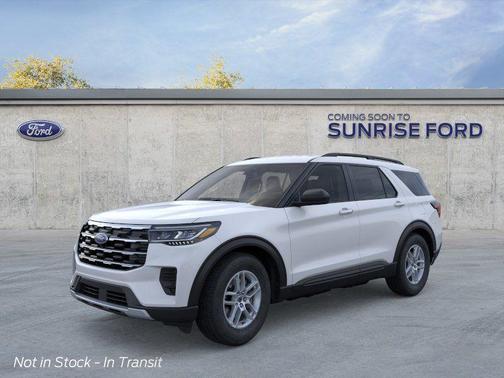 White 2026 Ford Explorer Active