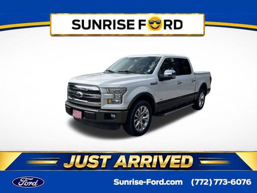 Oxford White 2015 Ford F-150 Lariat