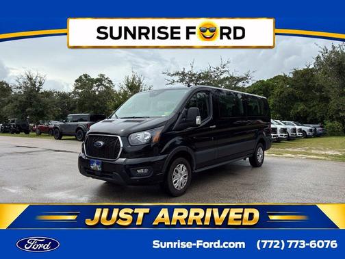 Black Metallic 2024 Ford Transit-350 XLT