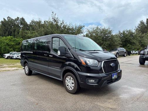 Black Metallic 2024 Ford Transit-350 XLT