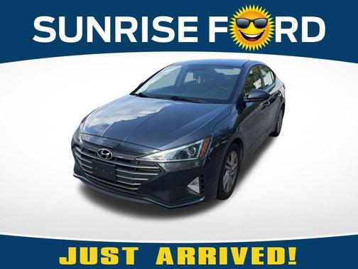 Portofino Gray 2020 Hyundai ELANTRA SEL