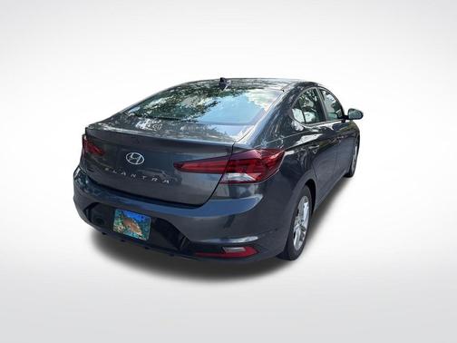 Portofino Gray 2020 Hyundai ELANTRA SEL