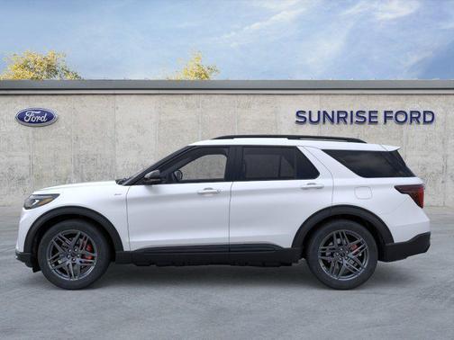White Metallic 2026 Ford Explorer ST-Line