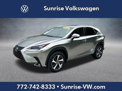 Silver Lining Metallic 2019 Lexus NX 300h Base
