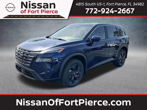 Deep Ocean Blue 2026 Nissan Rogue SV