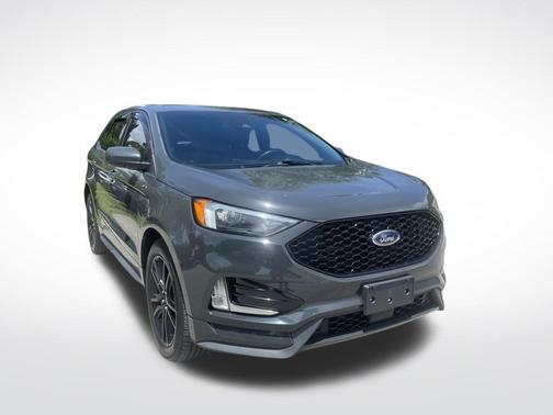 Gray 2021 Ford Edge ST Line