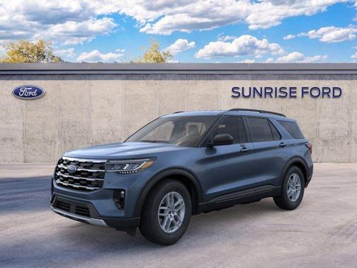 Vapor Blue 2026 Ford Explorer Active
