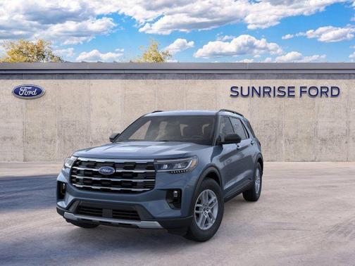 Vapor Blue 2026 Ford Explorer Active