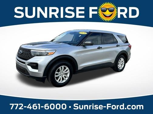 Silver 2020 Ford Explorer Base