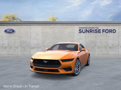 Orange 2026 Ford Mustang EcoBoost Premium