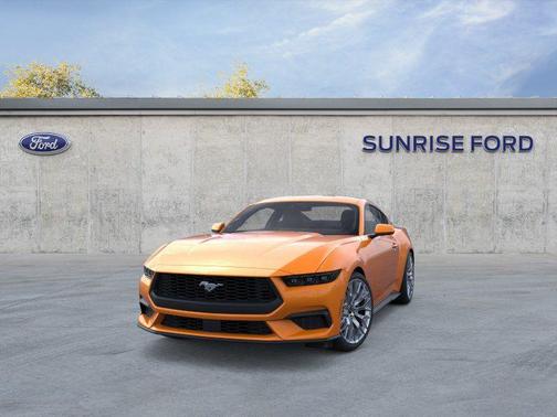 Orange 2026 Ford Mustang EcoBoost Premium