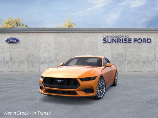 Orange 2026 Ford Mustang EcoBoost Premium