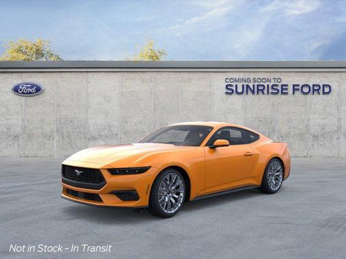 Orange 2026 Ford Mustang EcoBoost Premium