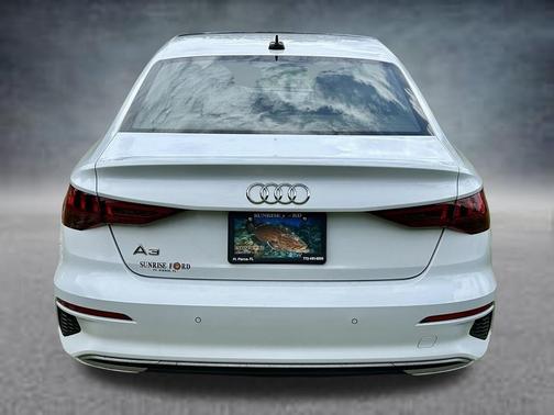 Glacier White Metallic 2023 Audi A3 40 Premium