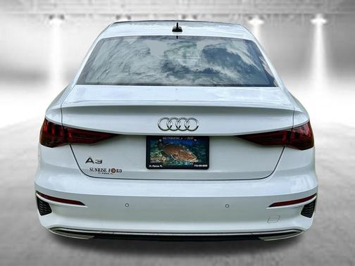 Glacier White Metallic 2023 Audi A3 40 Premium