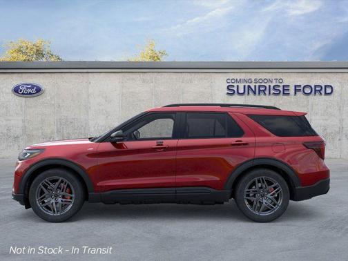 Red 2026 Ford Explorer ST-Line