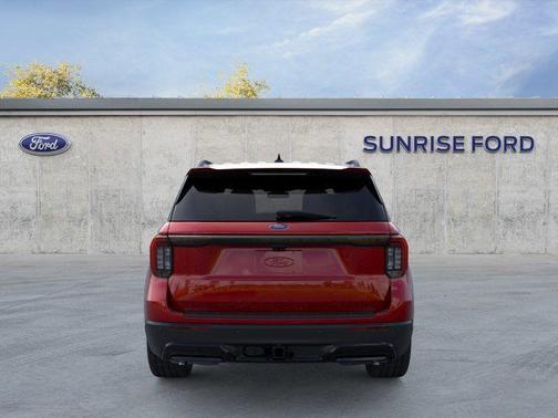 Red 2026 Ford Explorer ST-Line