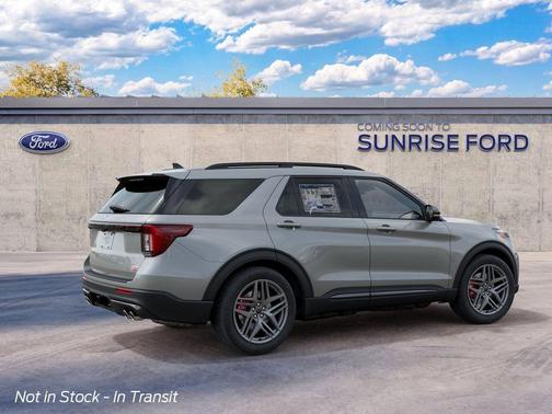Gray 2027 Ford Explorer ST