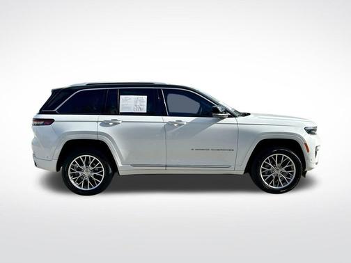 Bright White Clearcoat 2023 Jeep Grand Cherokee Summit
