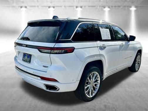 Bright White Clearcoat 2023 Jeep Grand Cherokee Summit