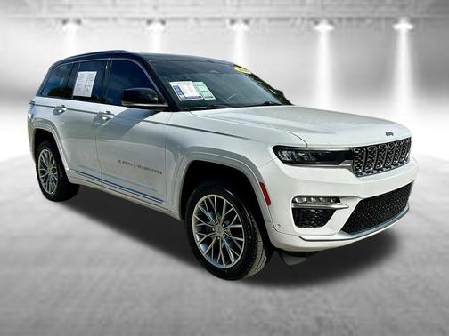 Bright White Clearcoat 2023 Jeep Grand Cherokee Summit