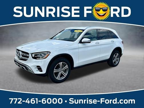 White 2022 Mercedes-Benz GLC 300 Base