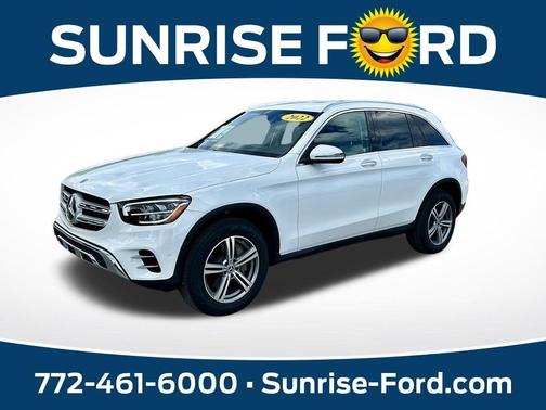 White 2022 Mercedes-Benz GLC 300 Base